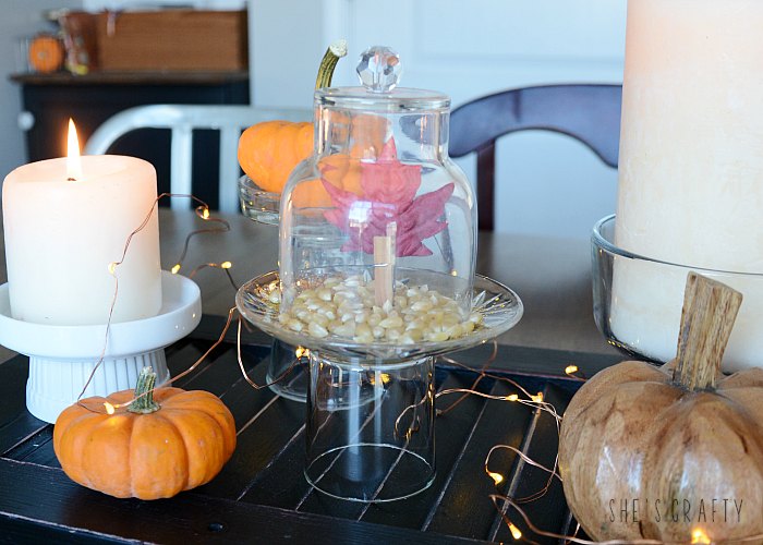 She's Crafty Here's a Quick Way to make DIY Candle holders and Cloches