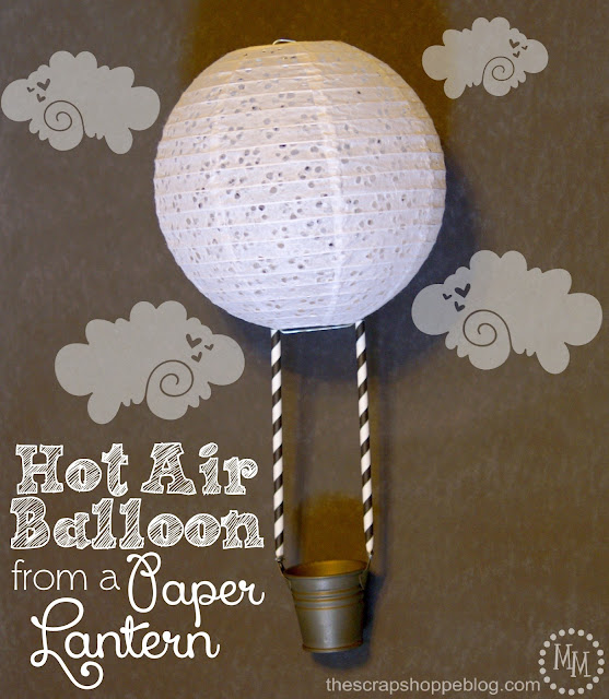 paper lantern hot air balloon