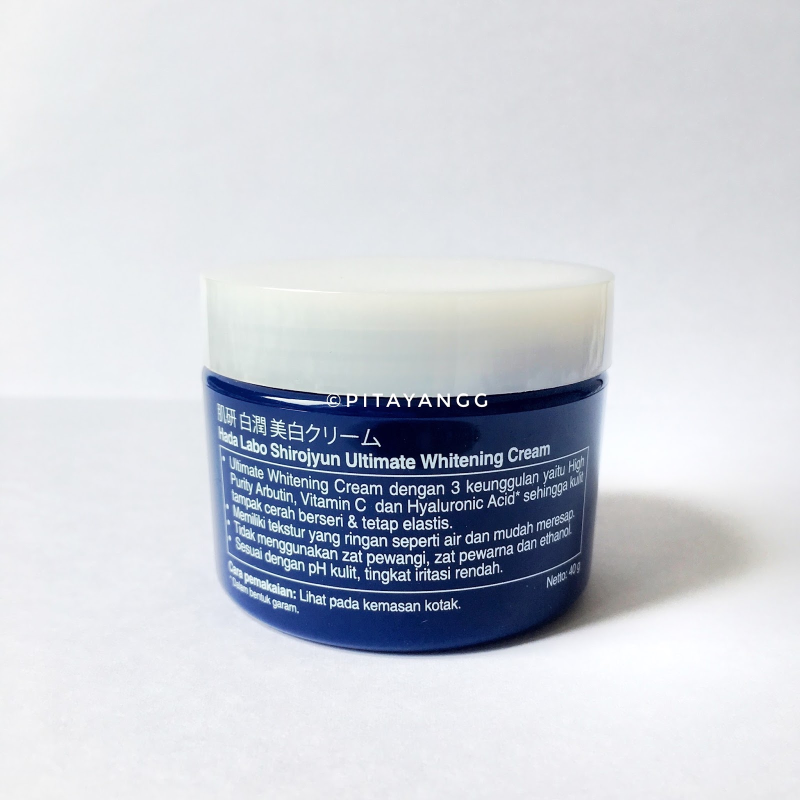 Review Hada Labo Shirojyun Ultimate Whitening Night Cream EVERYTHING