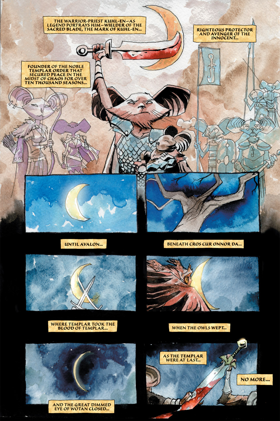 Read online The Mice Templar Volume 1 comic -  Issue #3 - 15