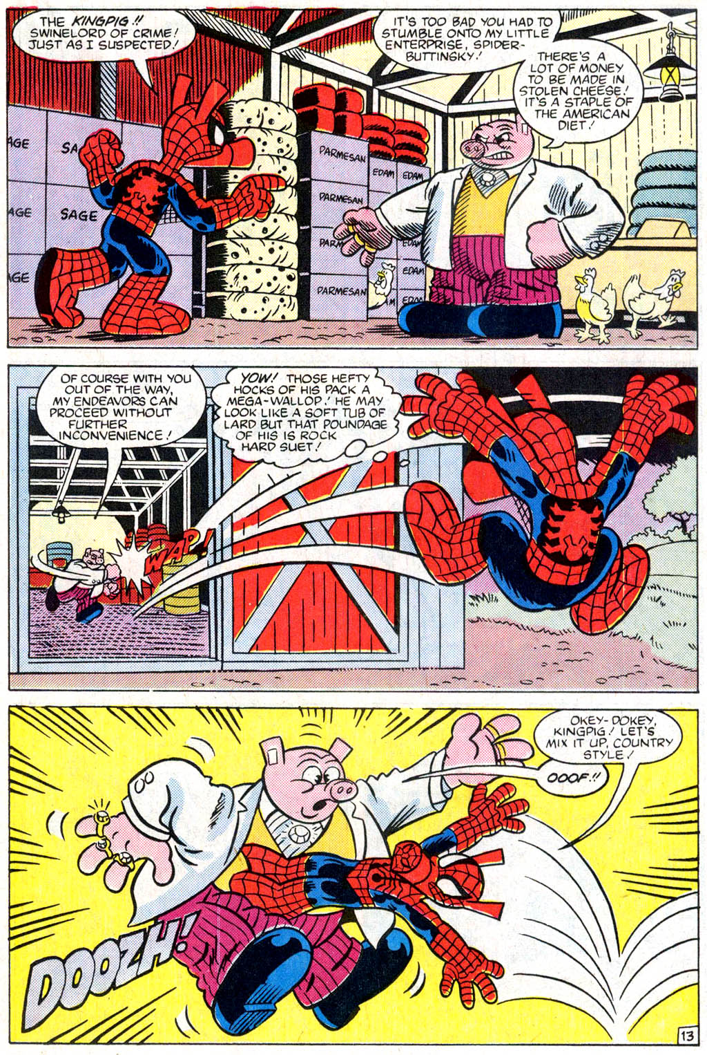 Read online Peter Porker, The Spectacular Spider-Ham comic -  Issue #12 - 14