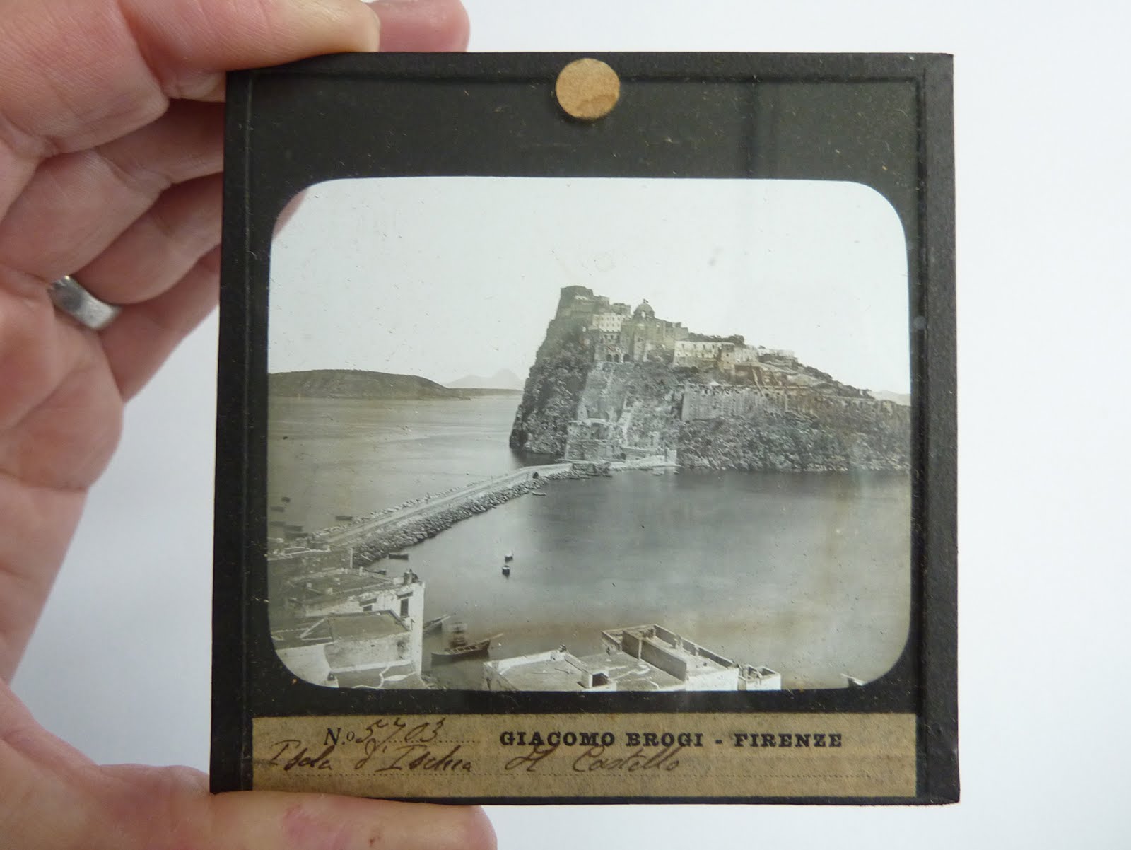 turning pages Glass negatives