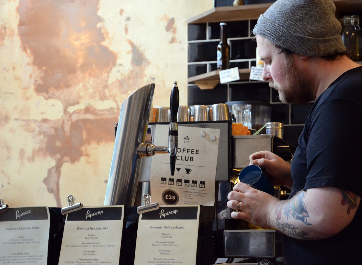 Scotland Coffee Lovers: Papercup Coffee Great Western Road