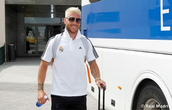 Sergio Ramos ya luce nuevo look