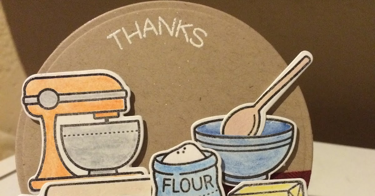 Daily Creativity Baked With Love jar recipe gift tags & Thank You card