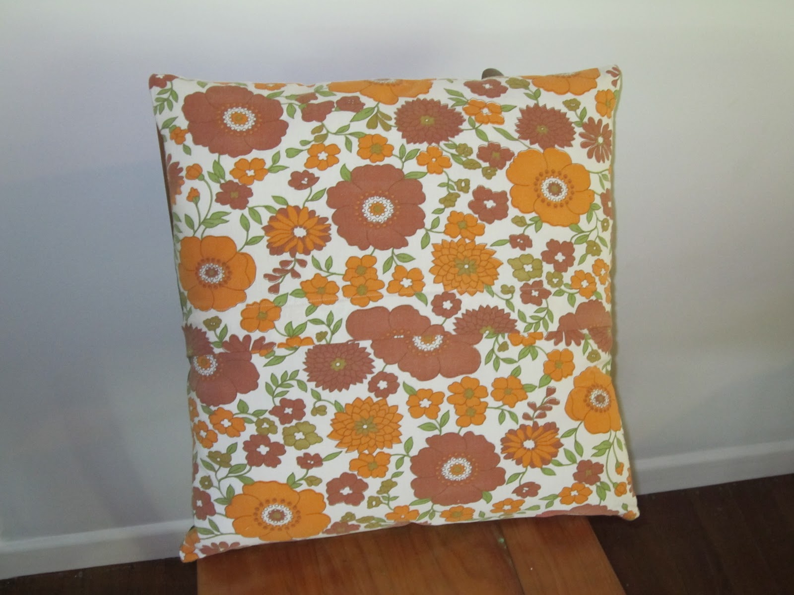 mummy made it Vintage Tea towel cushions