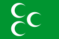 THE FLAG OF THE SOON TO BE REVIVED ISLAMIC CALIPHATE.