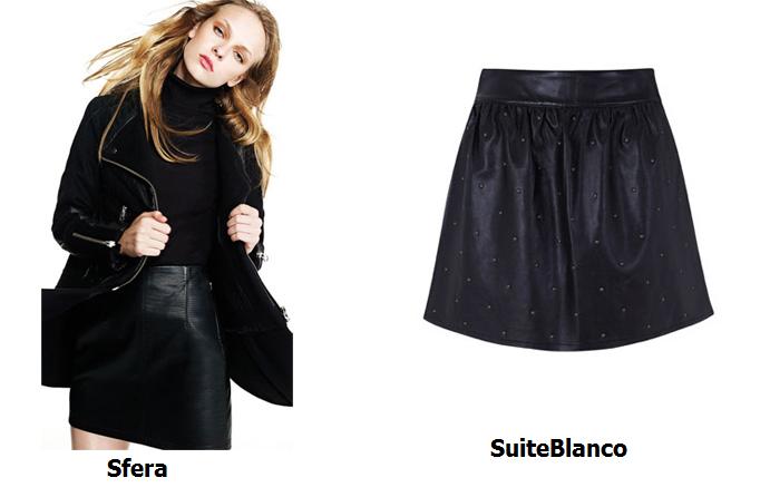 STYLE TIPS; FALDAS CUERO.-