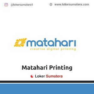 Lowongan Kerja Pekanbaru, Matahari Printing sebagai Asisten Operator, Finishing
