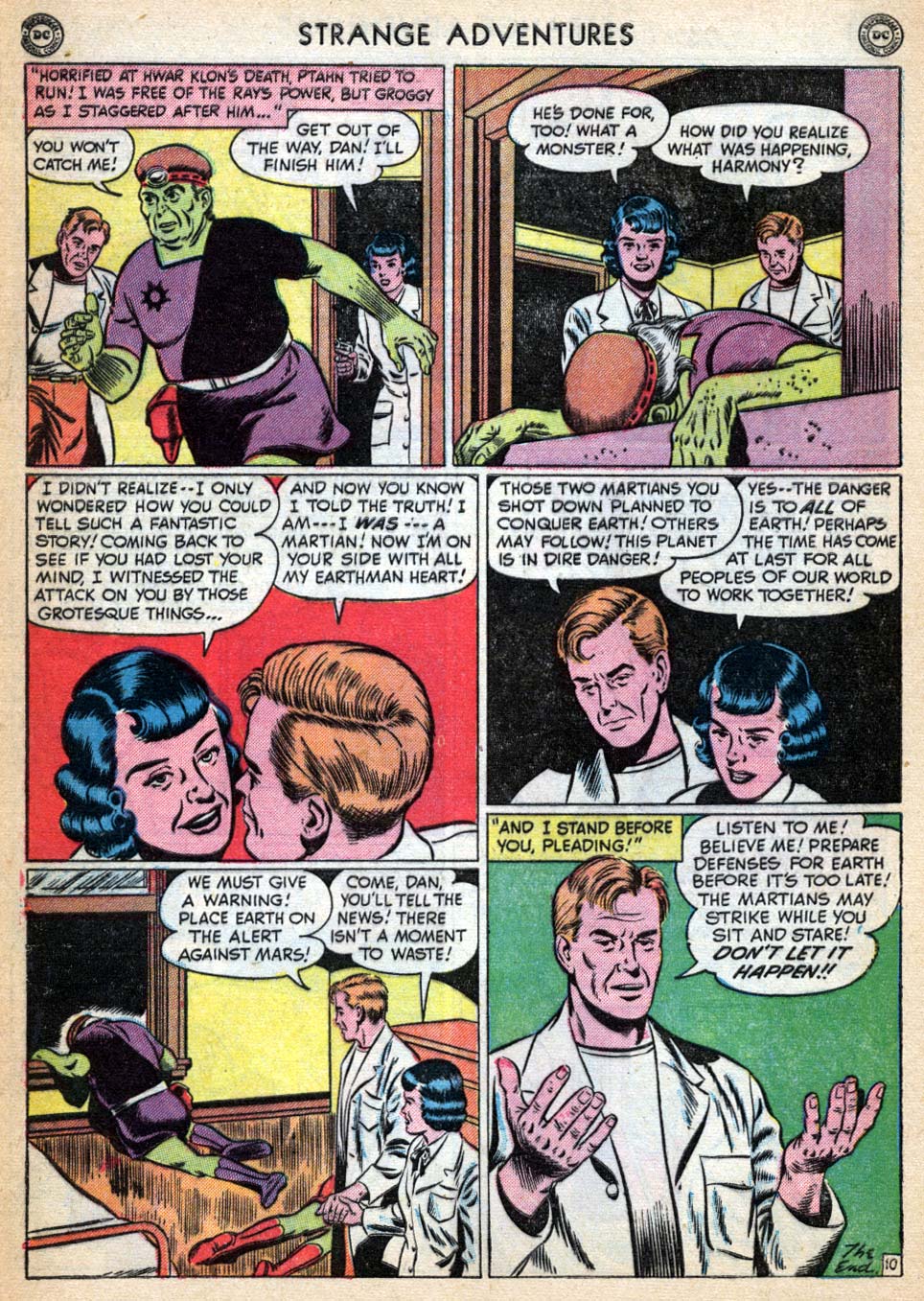 Read online Strange Adventures (1950) comic -  Issue #6 - 12