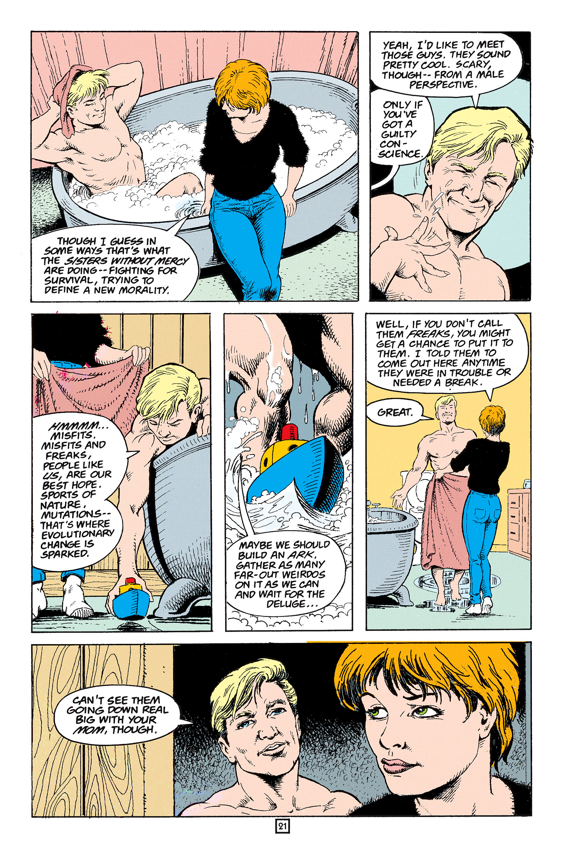 Read online Animal Man (1988) comic -  Issue #60 - 22