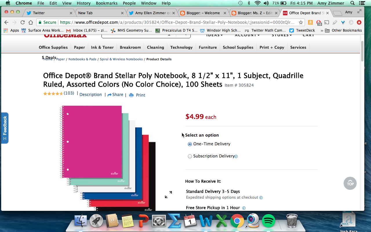 Ms. Z The Everything Notebook