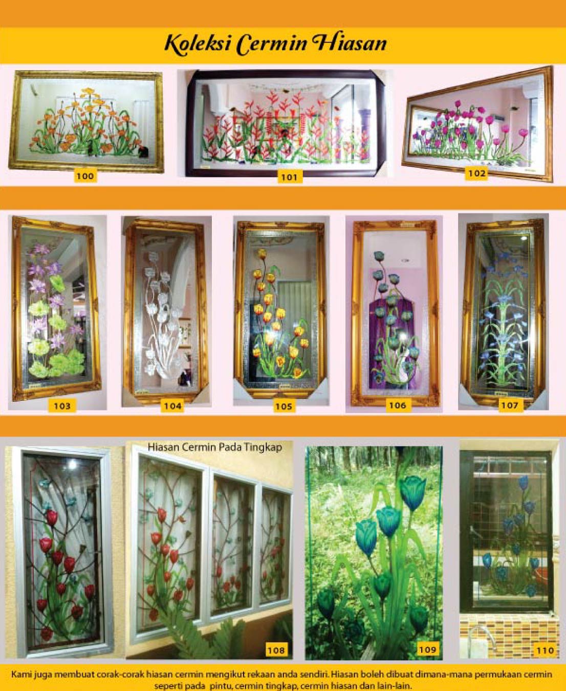 Aga Renovation and Build: Koleksi Cermin Hiasan