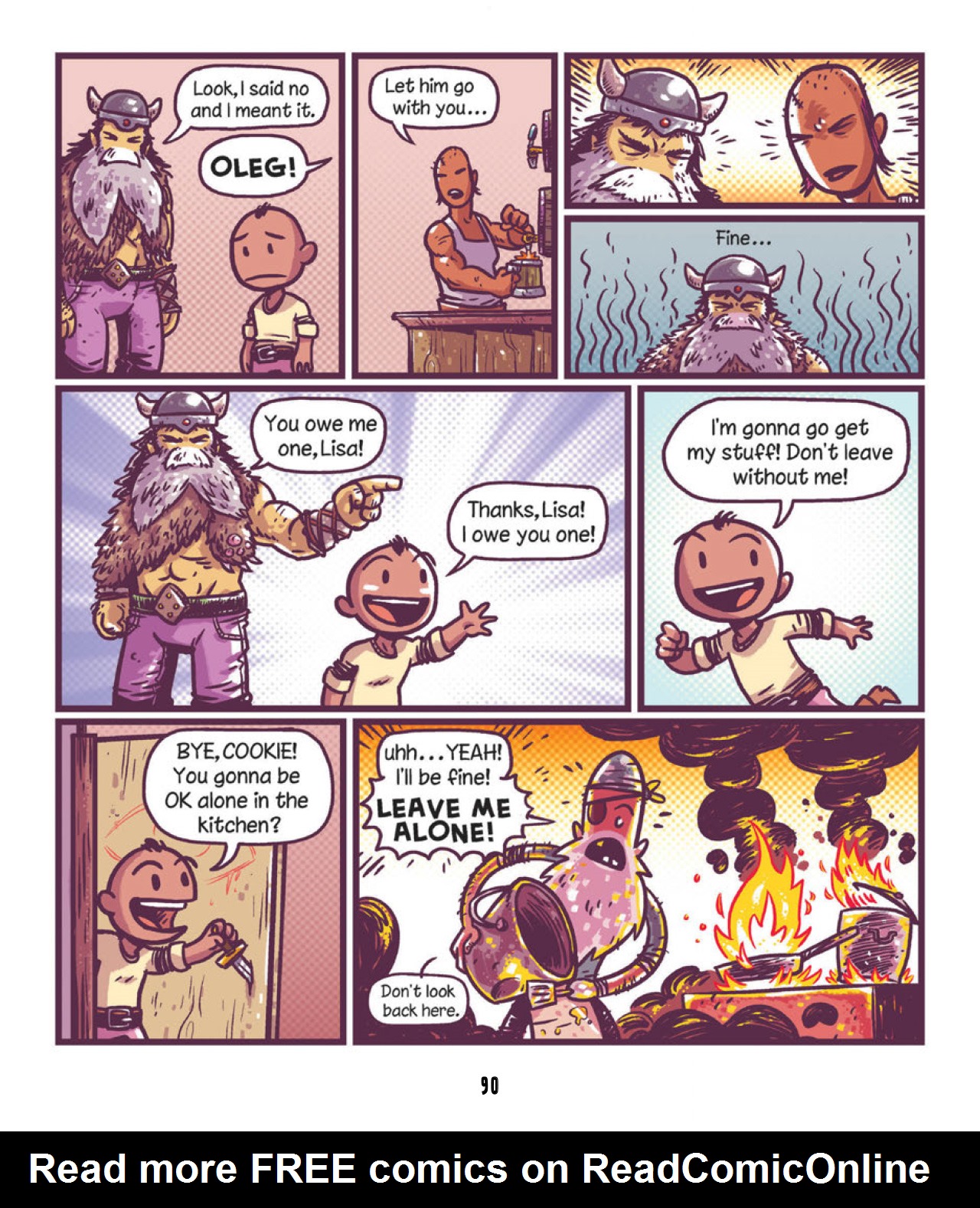 Read online Rutabaga: The Adventure Chef comic -  Issue # TPB 1 - 92