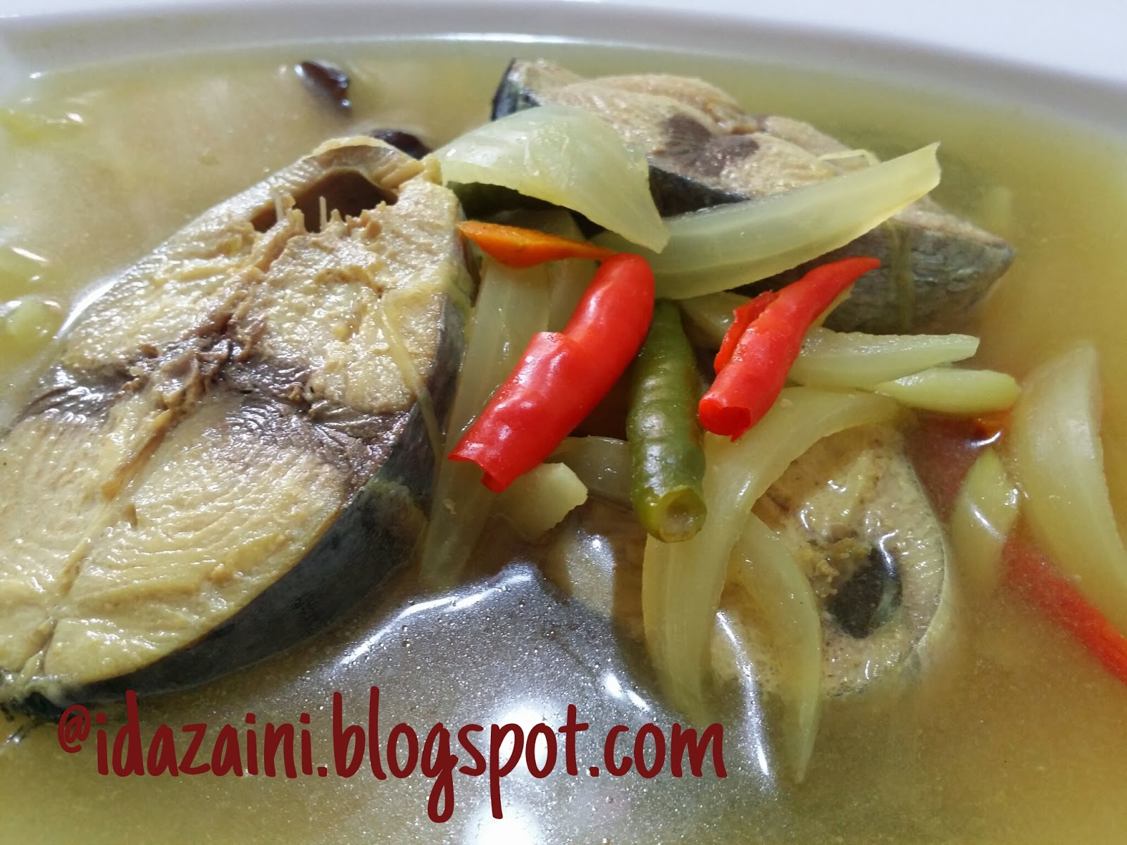Things I Want To Share Resepi~ Masak Singgang Ikan Tongkol
