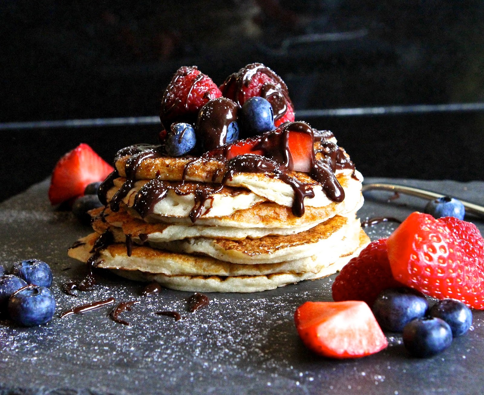 Gluten Free Alchemist Vanilla Buttermilk Pancakes gluten free with