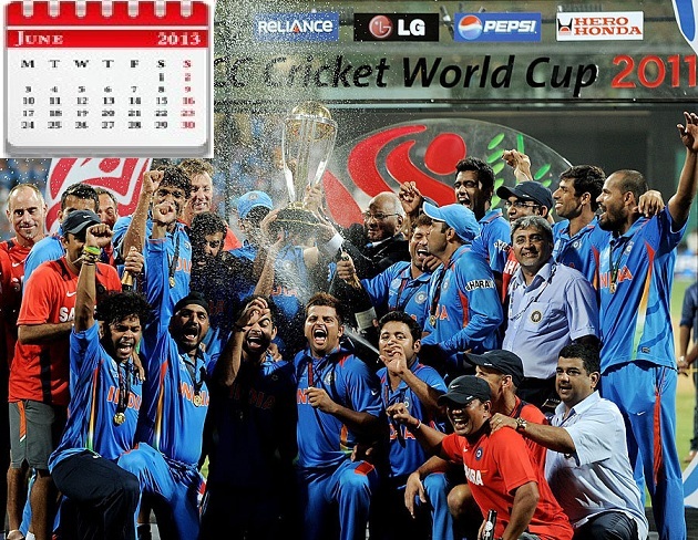 Indian Cricket Team Calendar 2013: New Year Calendar for Sport Lovers Indian Cricket Team Calendar 2013: New Year Calendar for Sport Lovers