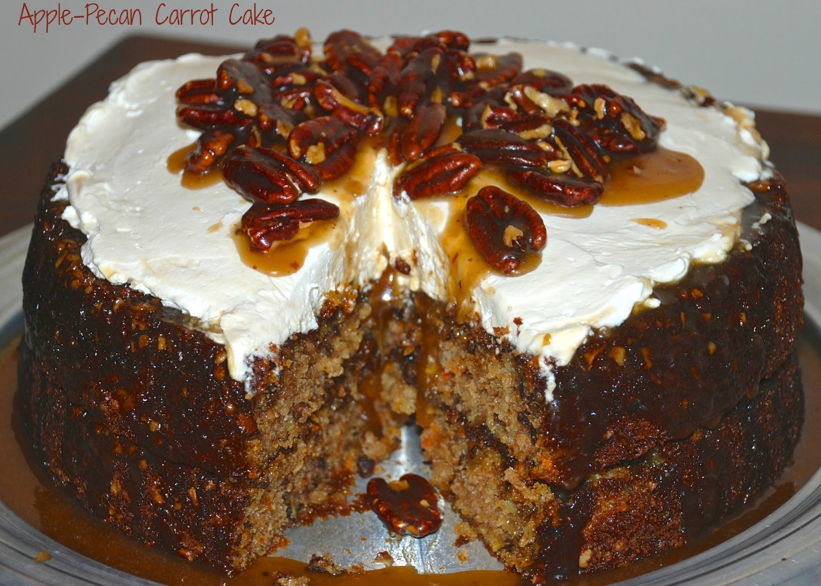 Living Rancho Delux ApplePecan Carrot Cake