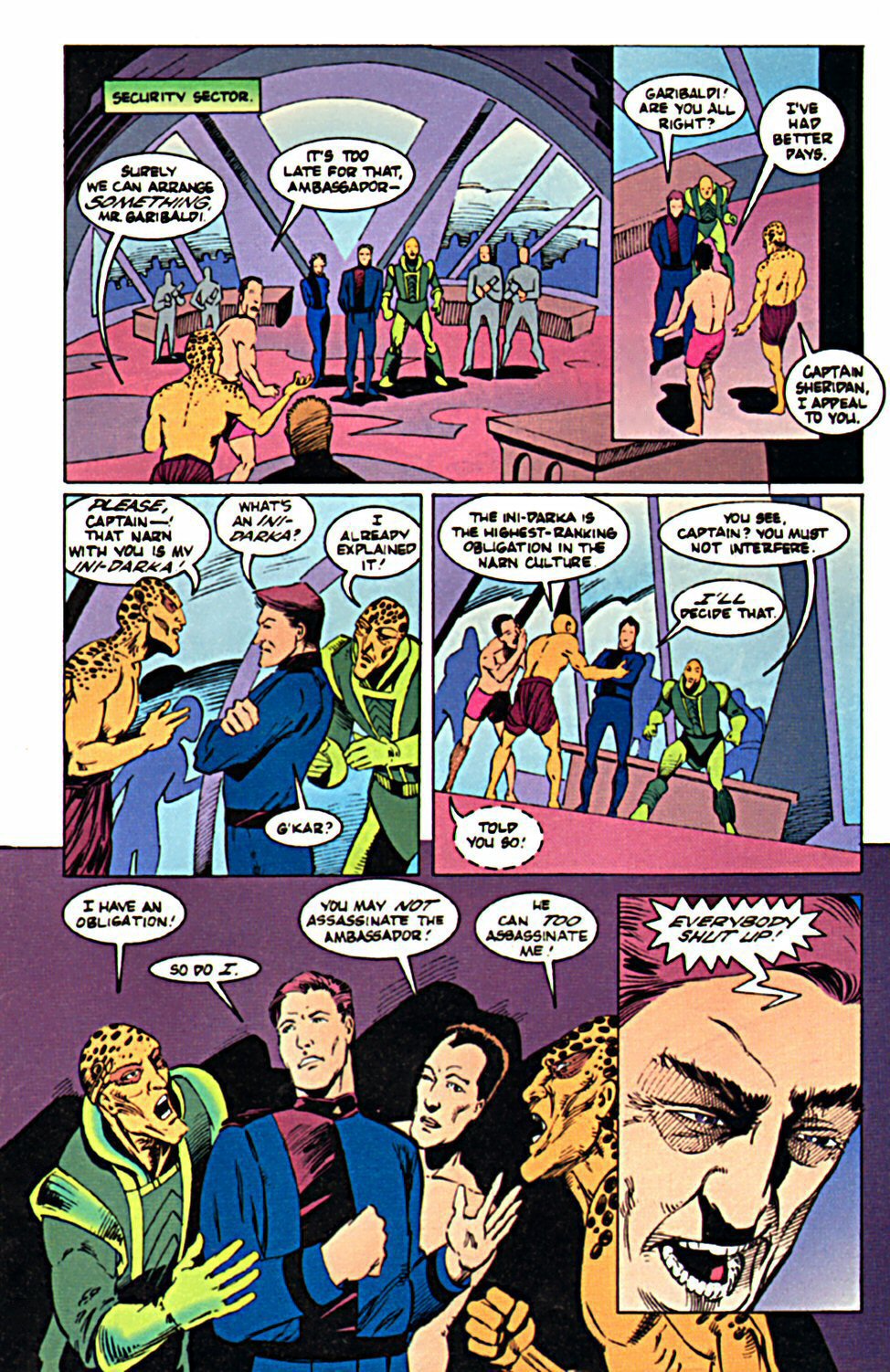 Read online Babylon 5 (1995) comic -  Issue #10 - 20