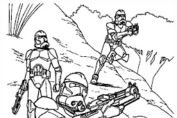 Lego Clone Wars Coloring Pages