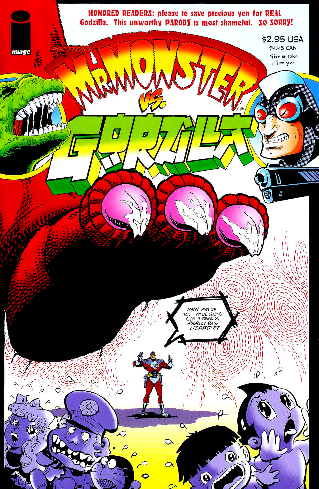 Read online Mr. Monster vs Gorzilla comic -  Issue # Full - 1