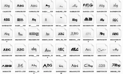 Kumpulan Font  Distro  untuk Desain  Photoshop DUNIA DESAIN  