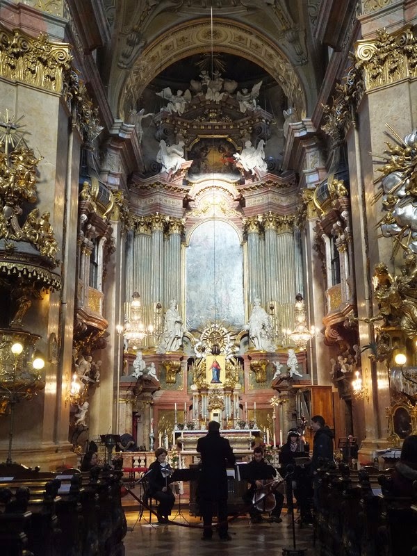 Vienne Wien gratuit innere stadt peterskirche église orgue concert baroque