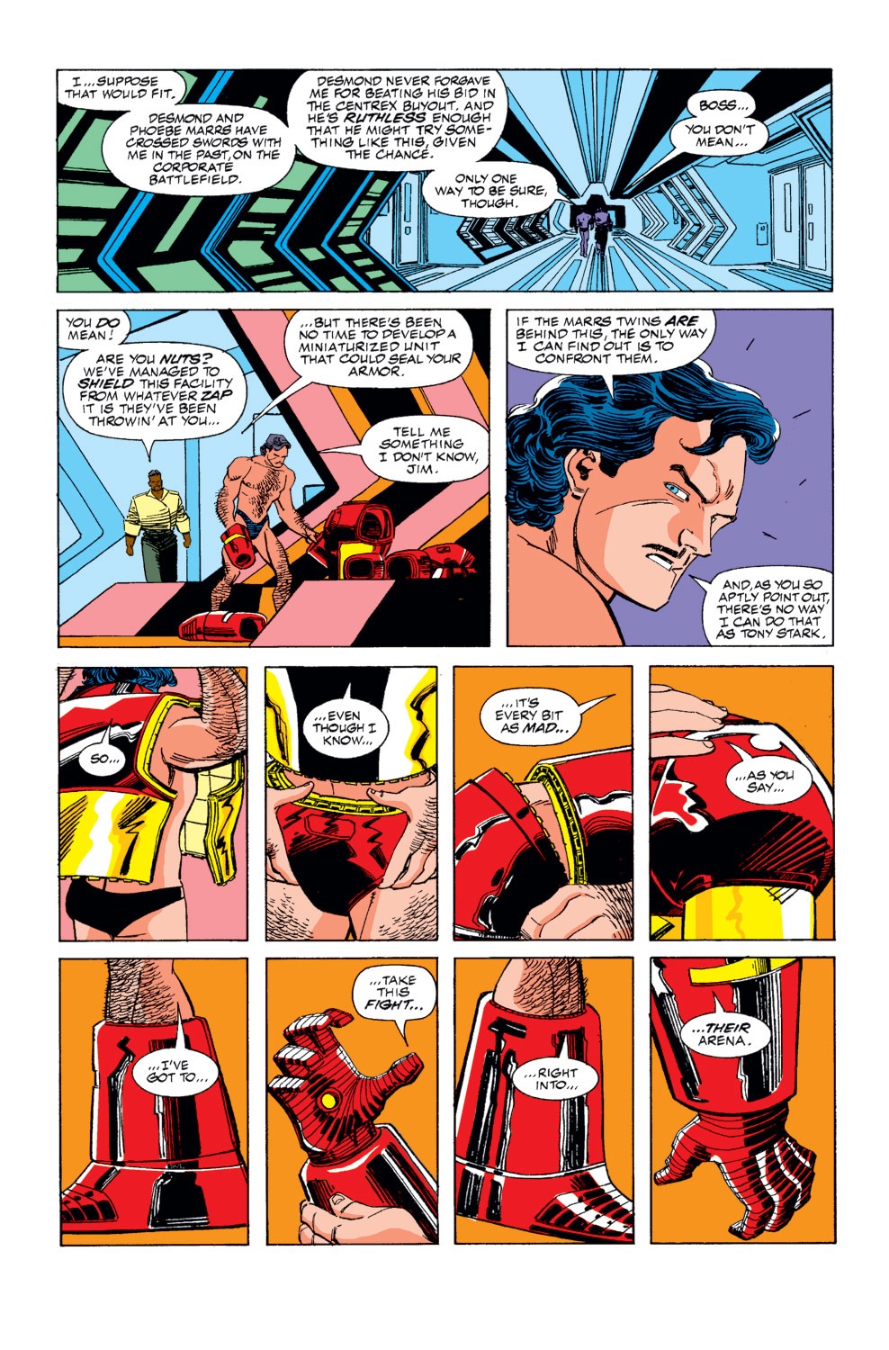 Read online Iron Man (1968) comic -  Issue #265 - 17