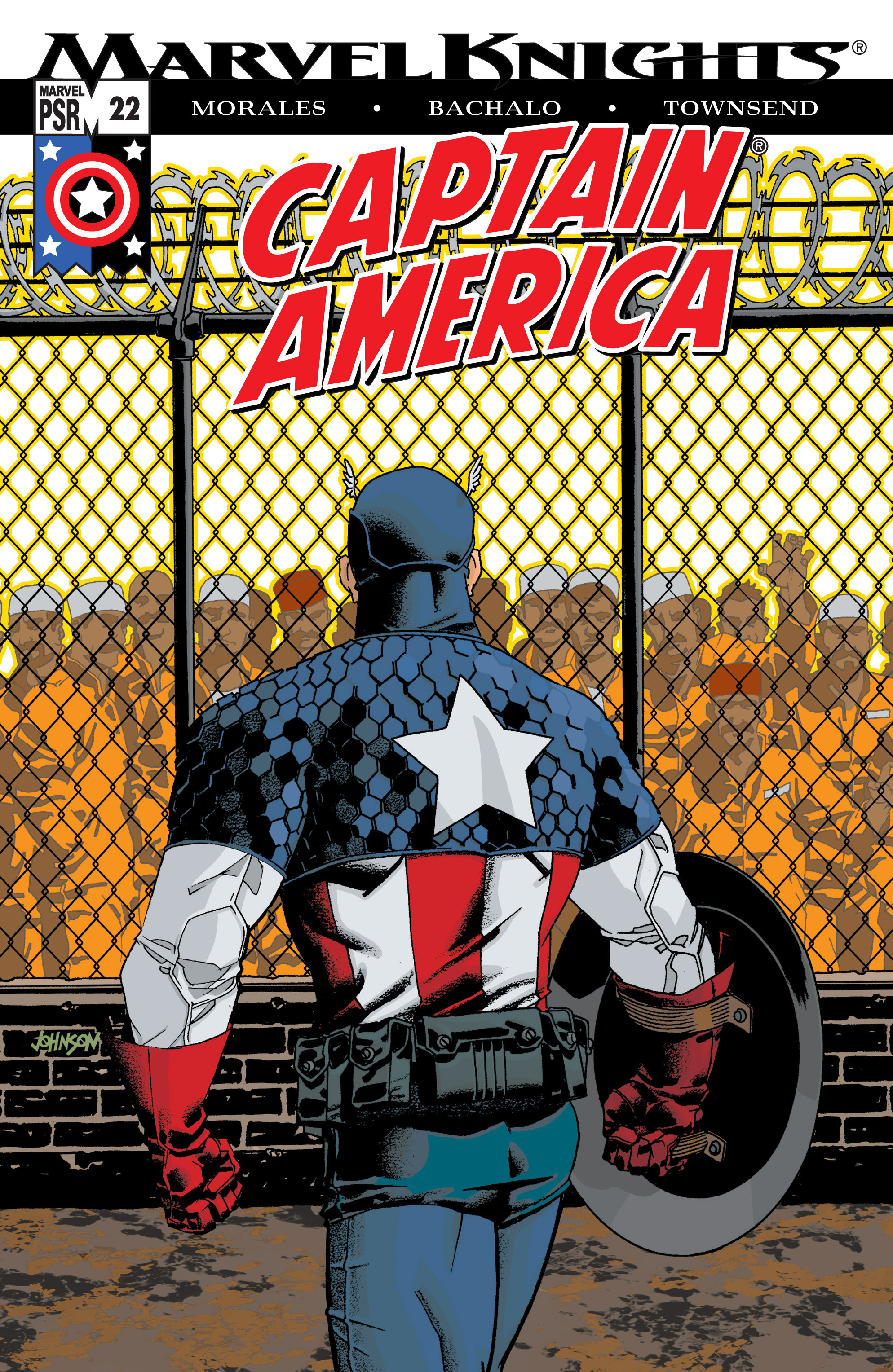 Read online Captain America (2002) comic -  Issue #22 - 1