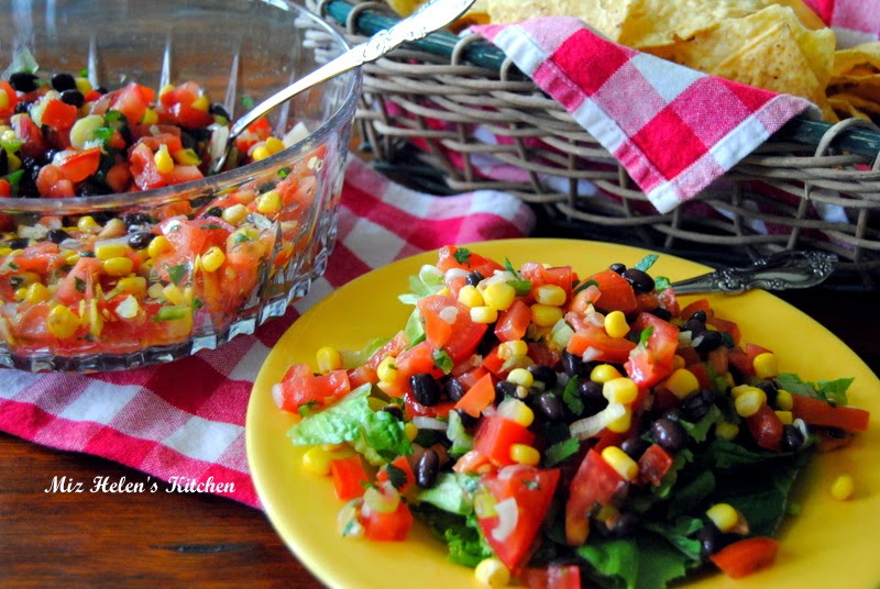 Two Way Mexican Salad at Miz Helen's Country Cottage