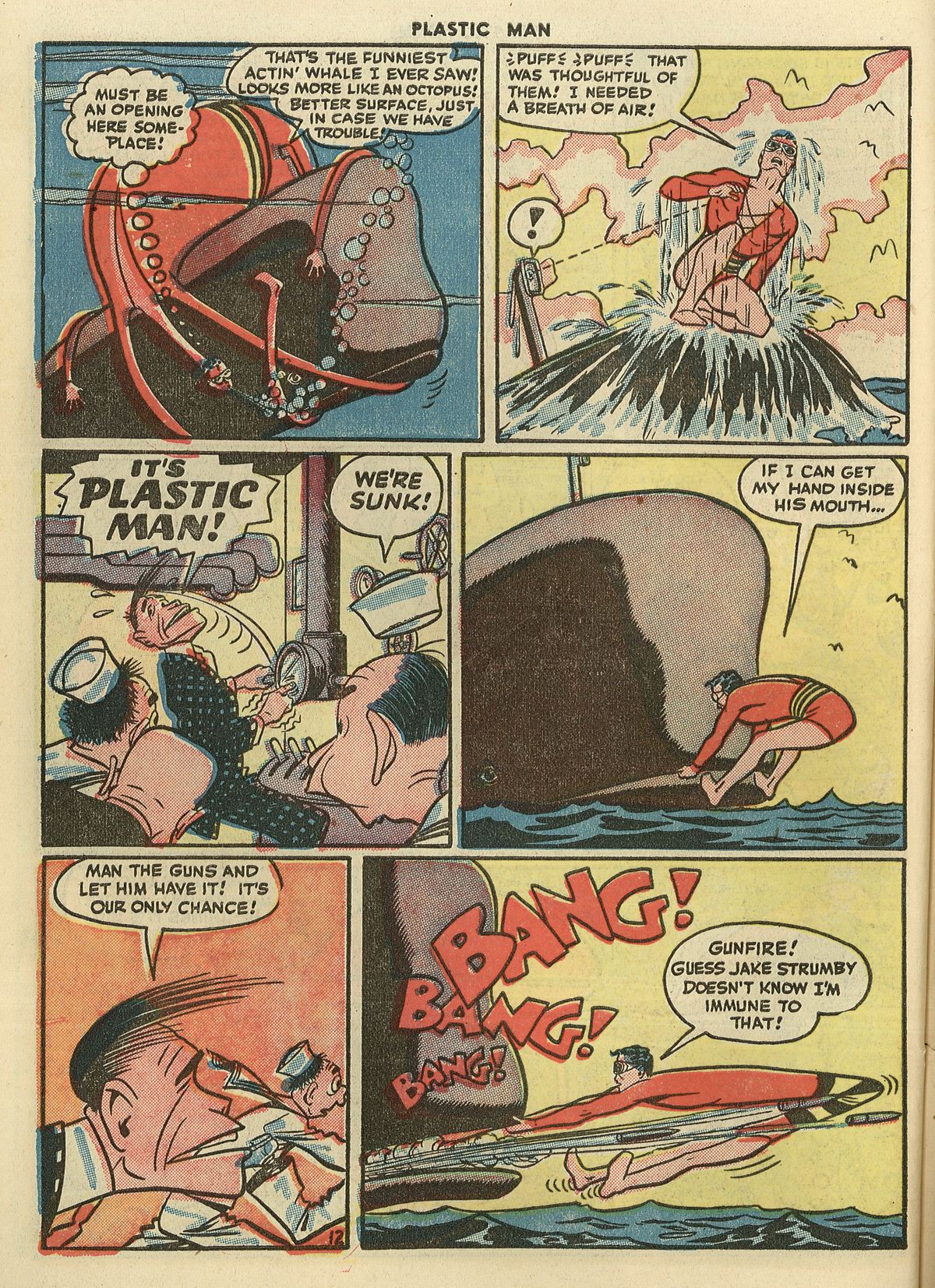 Read online Plastic Man (1943) comic -  Issue #3 - 48