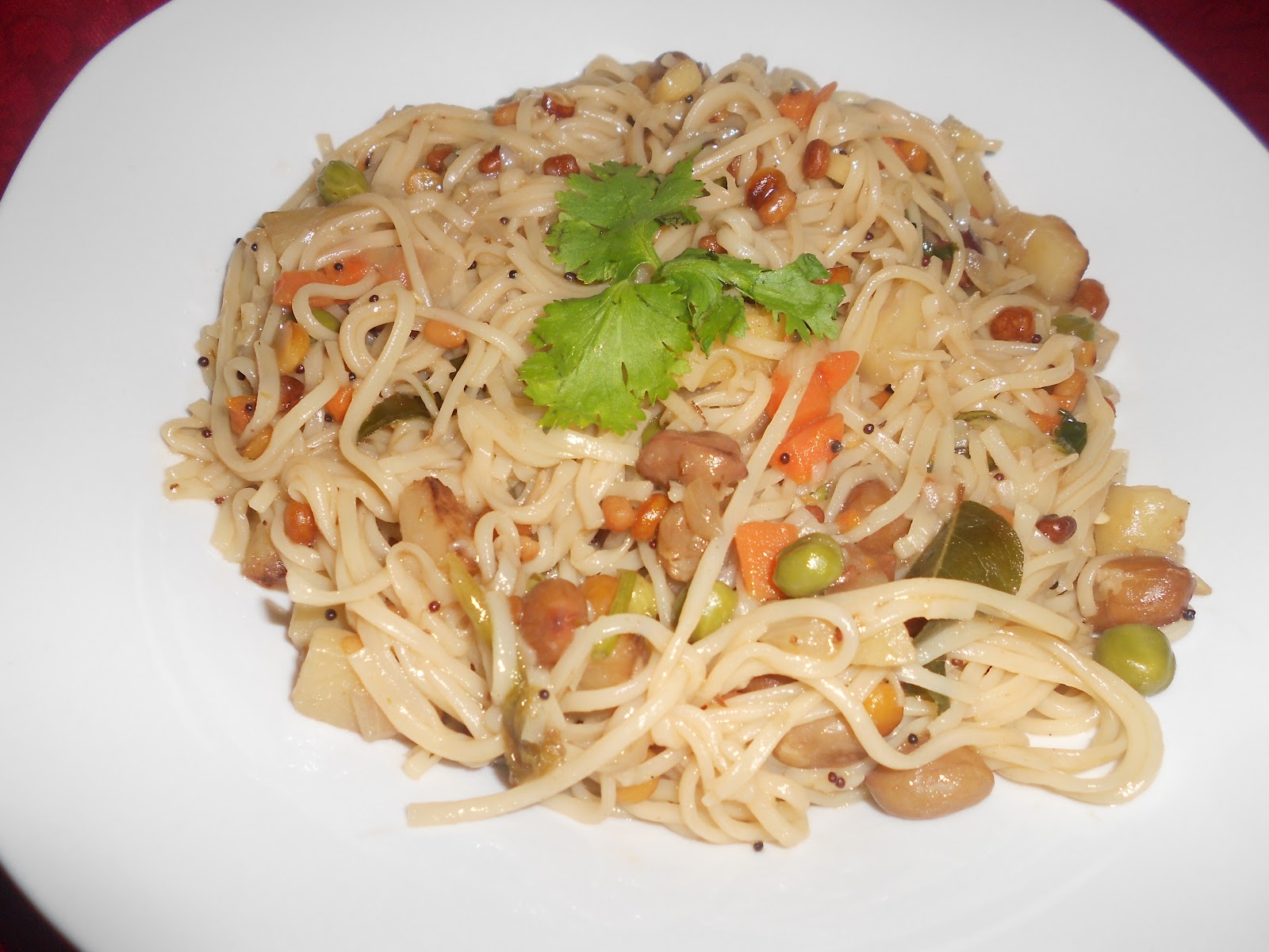 Swetha's Indian Vegetarian Cuisine NOODLES UPMA