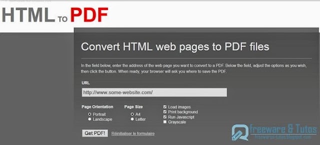HTML to PDF : un nouveau service en ligne pour convertir les pages web en fichiers PDF