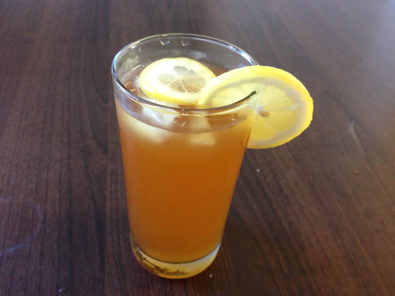 fab's cooking corner Ginger Tea Lemonade (Iced Lemon Ginger Tea)