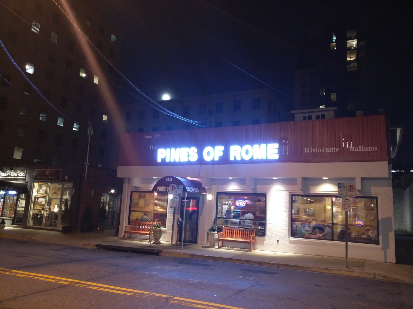 Robert Dyer Bethesda Row Pines of Rome reopens after minor updates