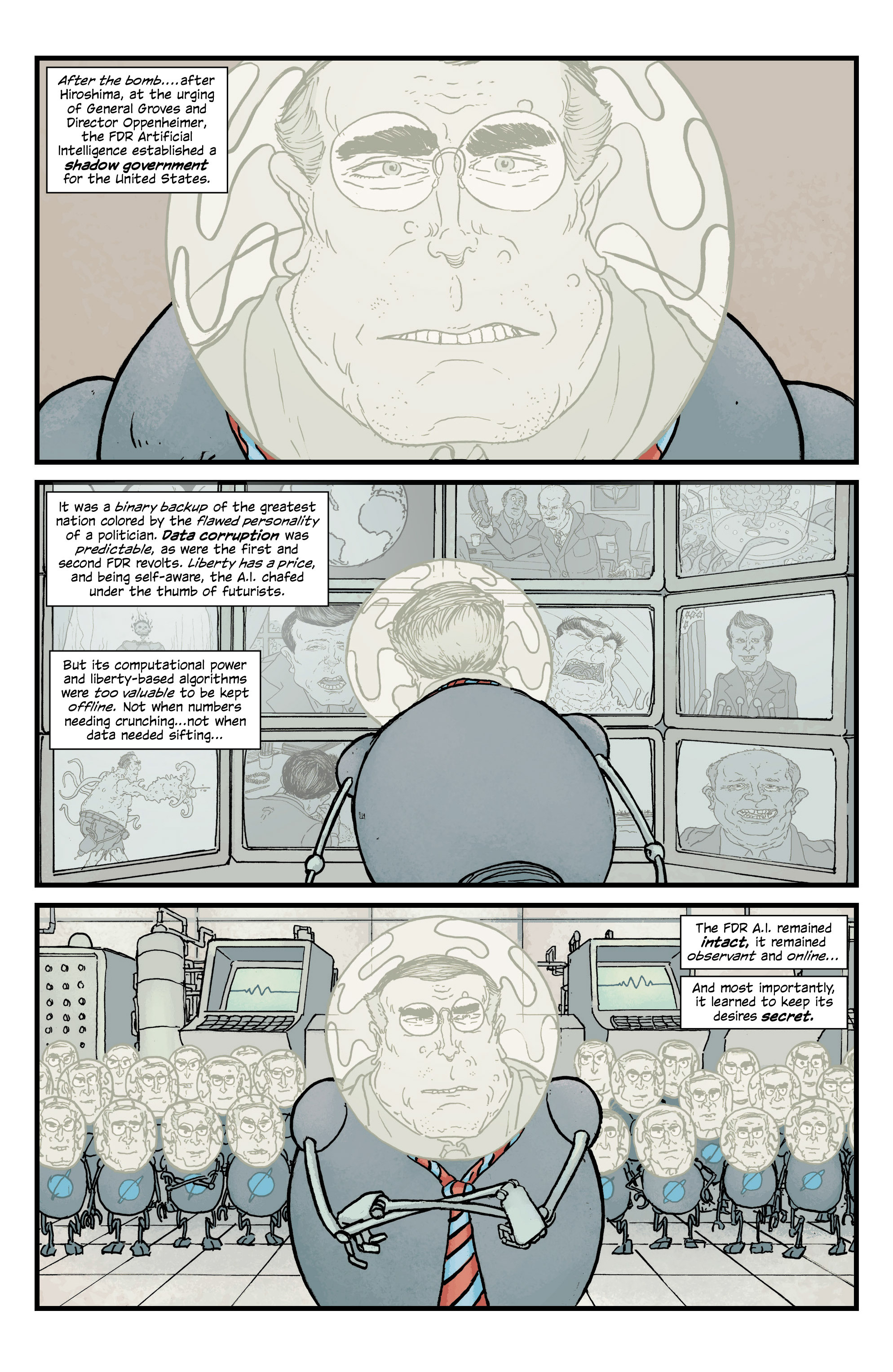 Read online The Manhattan Projects comic -  Issue #22 - 13