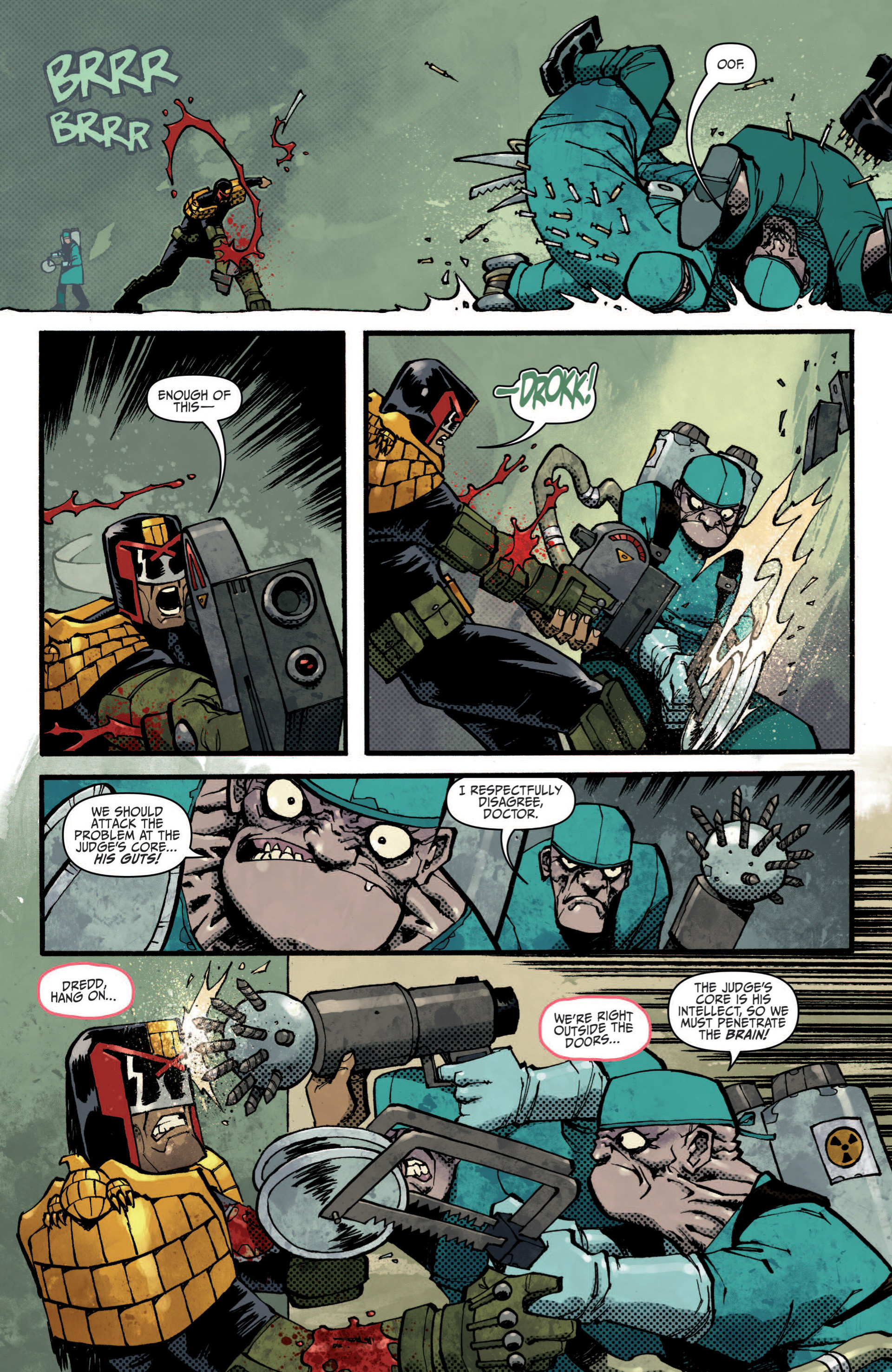 Read online Judge Dredd (2012) comic -  Issue #4 - 14