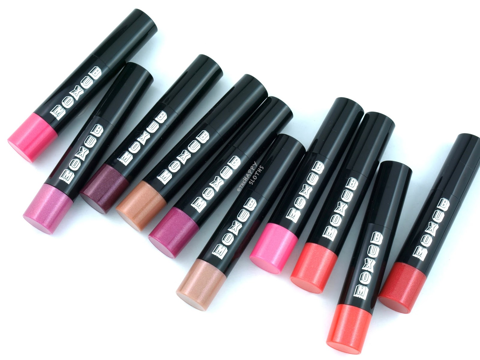 Buxom Shimmer Shock Lip Stick: Review and Swatches