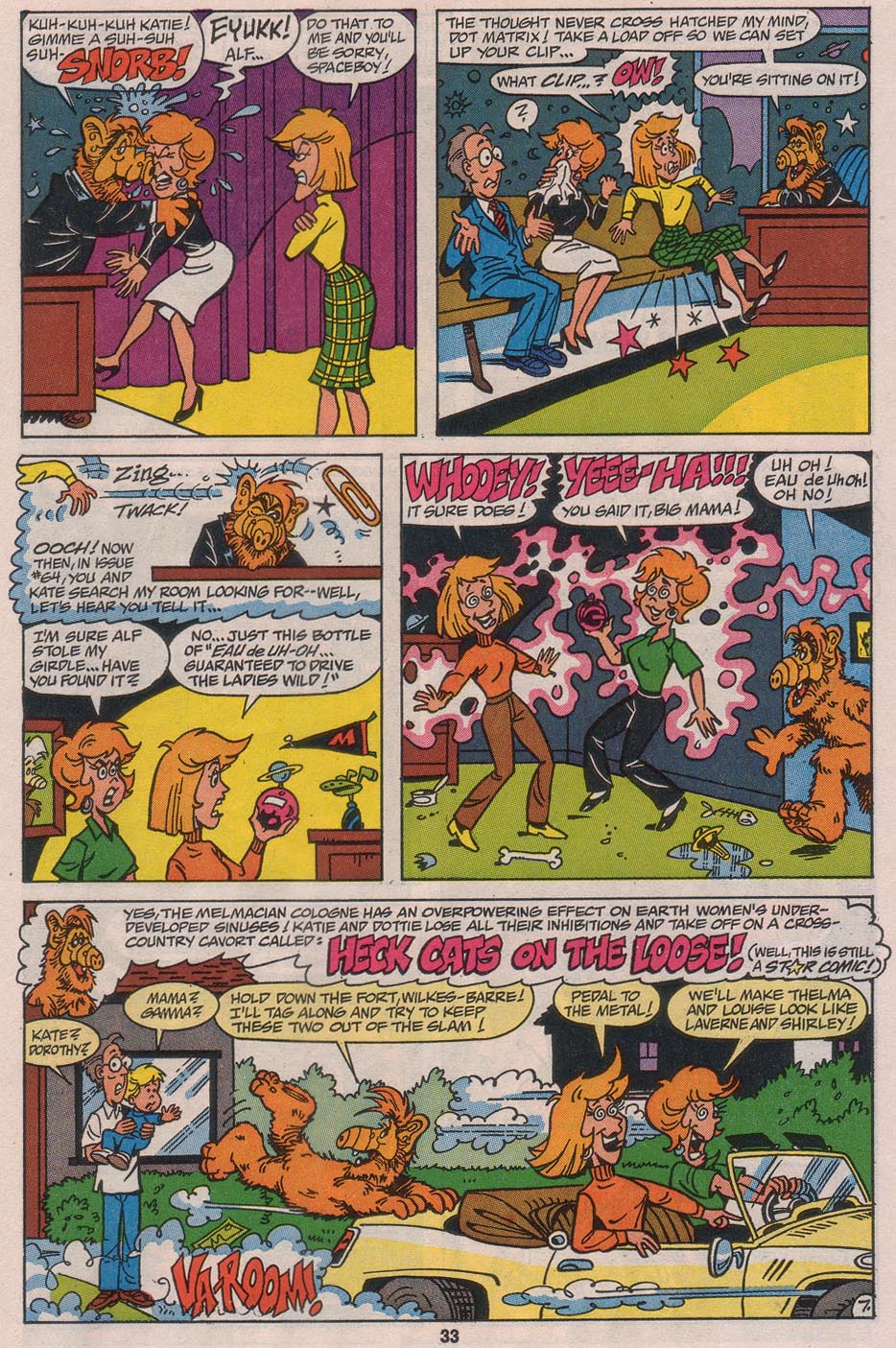 Read online ALF comic -  Issue #50 - 35