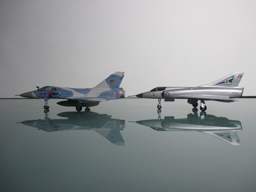 1/144 airbattle: VERSUS : Mirage III & Mirage 2000