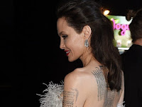 Angelina Jolie Tattoos 2018