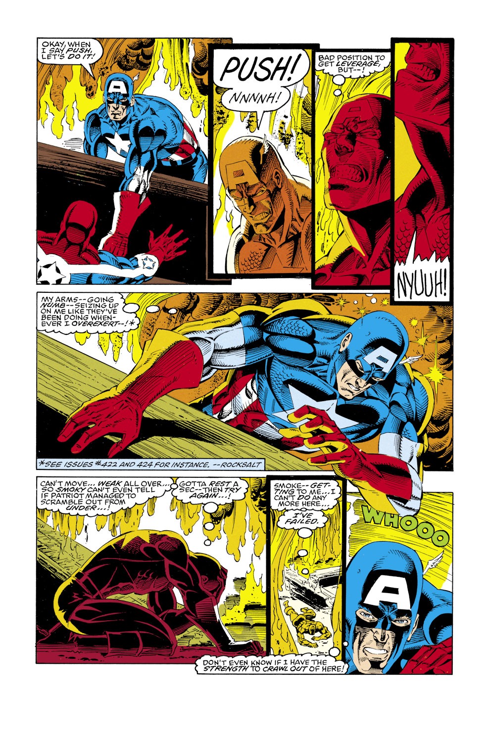 Read online Captain America (1968) comic - Issue #427 - 23