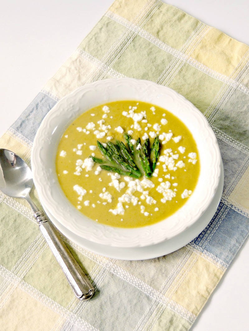Creamy Asparagus and White Bean Soup Bobbi's Kozy Kitchen