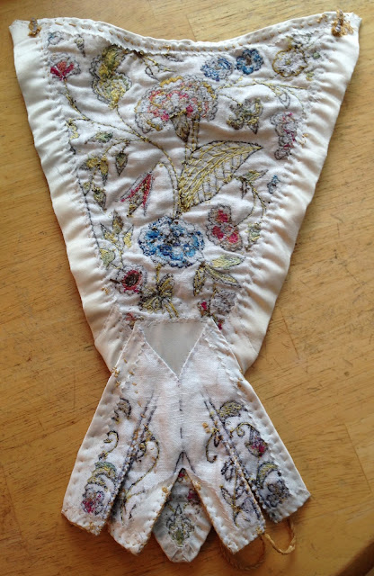 Isabel Northwode Costumes: The Louisbourg Gown and Stomacher