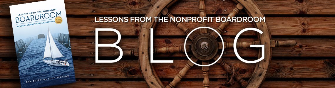 Lessons From the Nonprofit Boardroom
