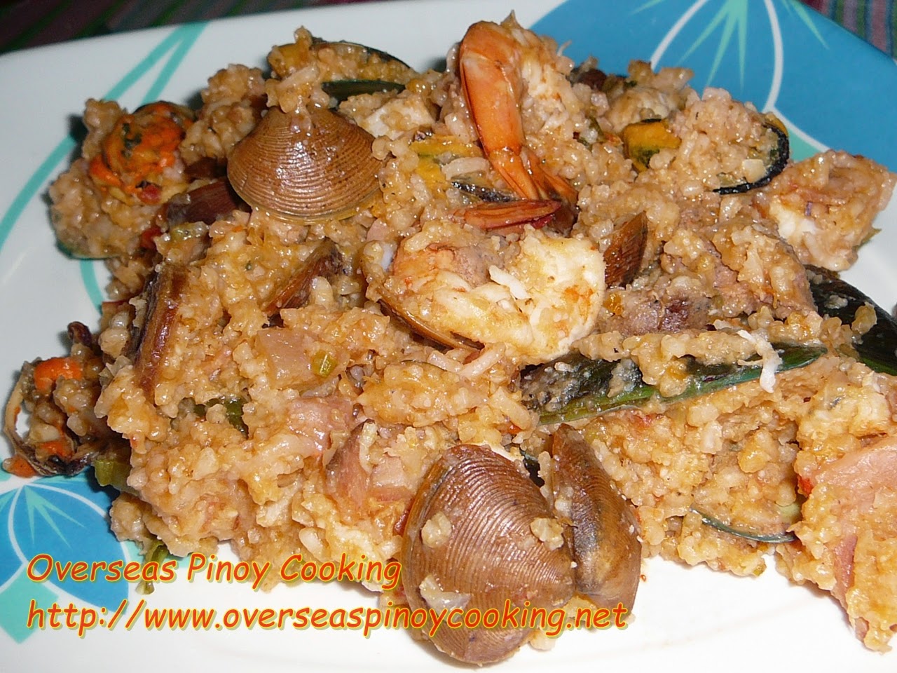 Pinoy Seafood Jambalaya