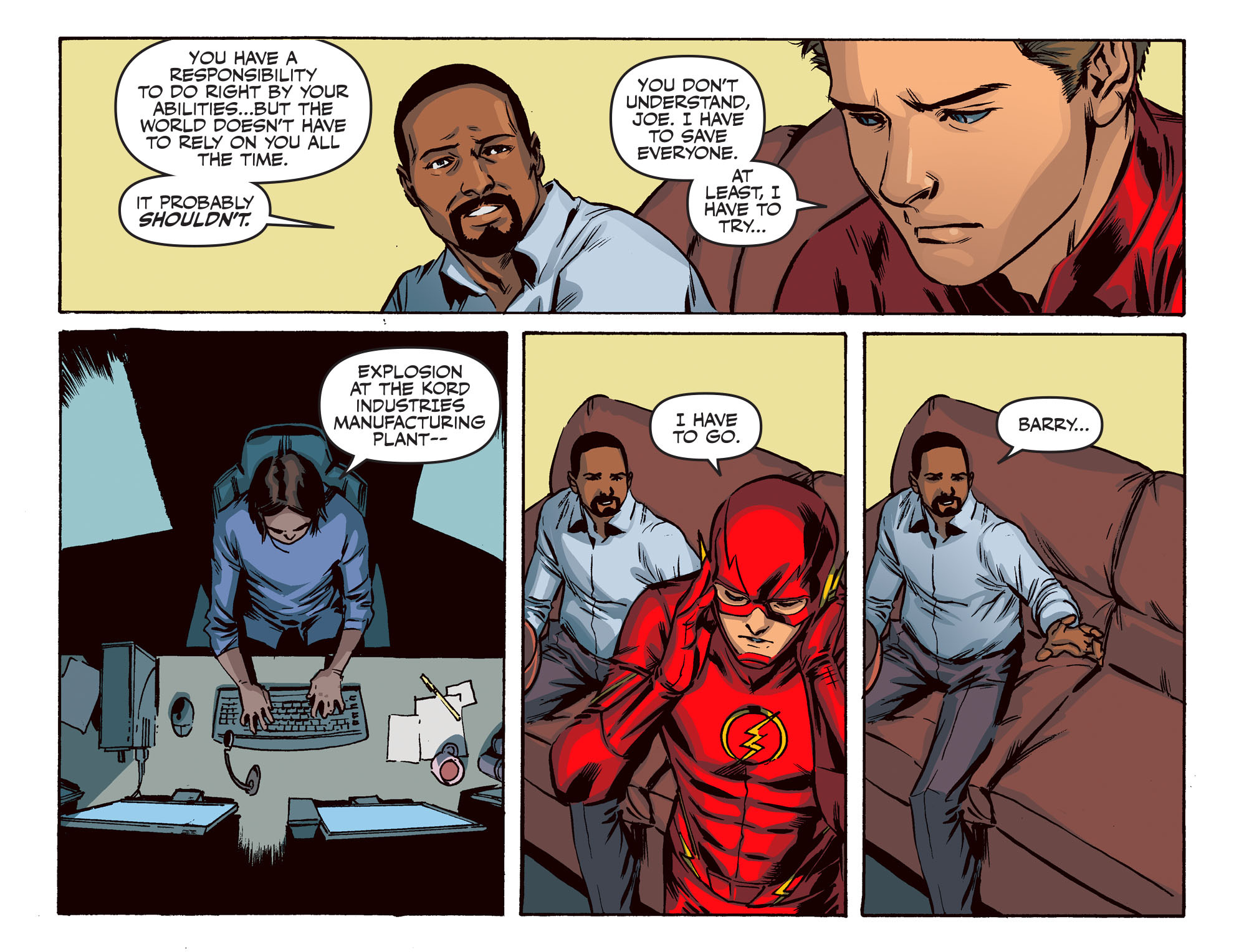 Read online The Flash: Season Zero [I] comic -  Issue #20 - 16