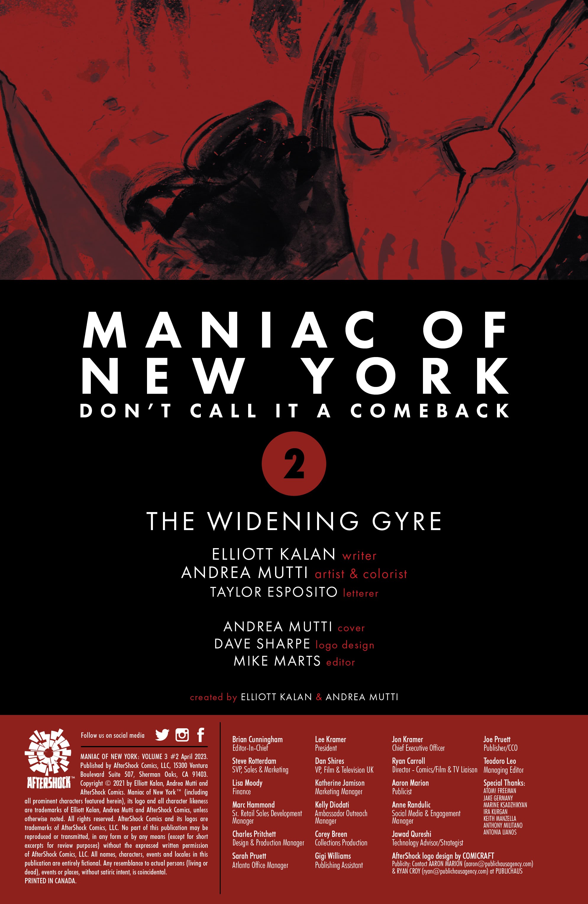 Read online Maniac Of New York Dont Call It A Comeback comic -  Issue #2 - 2