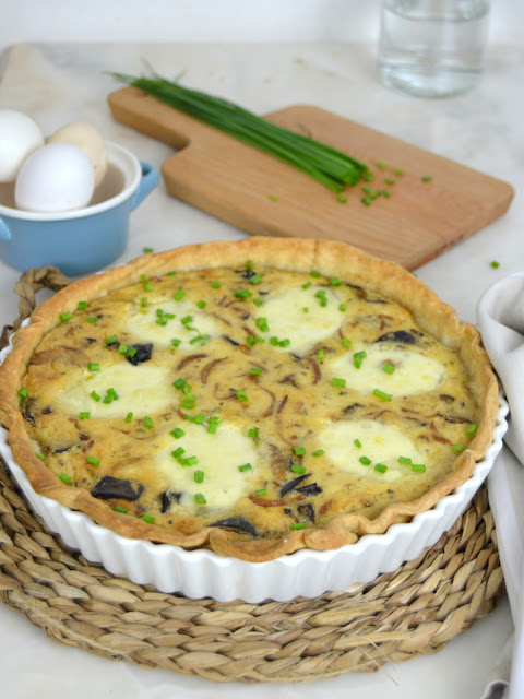 Quiche de berenjena ¡Deliciosa y super sencilla!