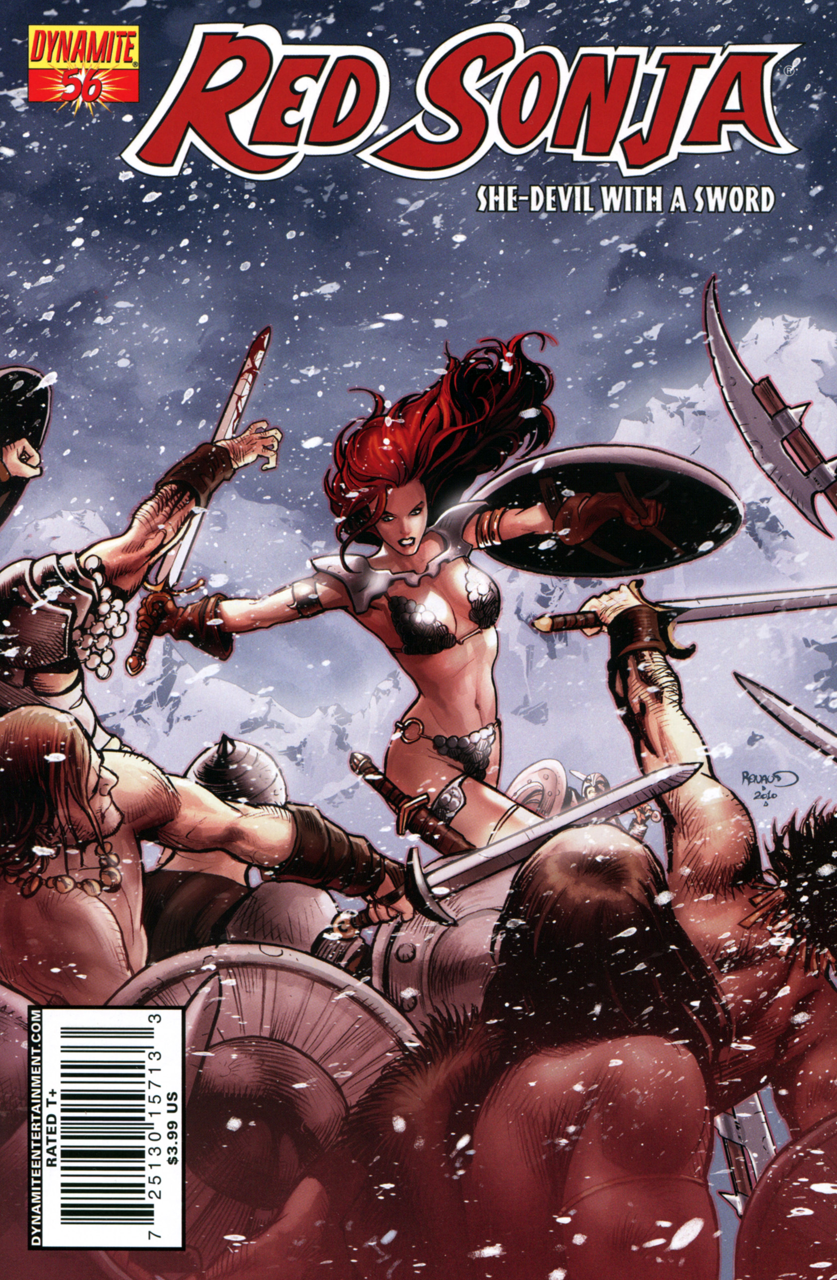 Read online Red Sonja (2005) comic -  Issue #56 - 1